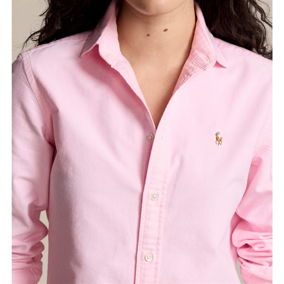 Polo Ralph Lauren Slim Fit Oxford Skjorte, Bath Pink 